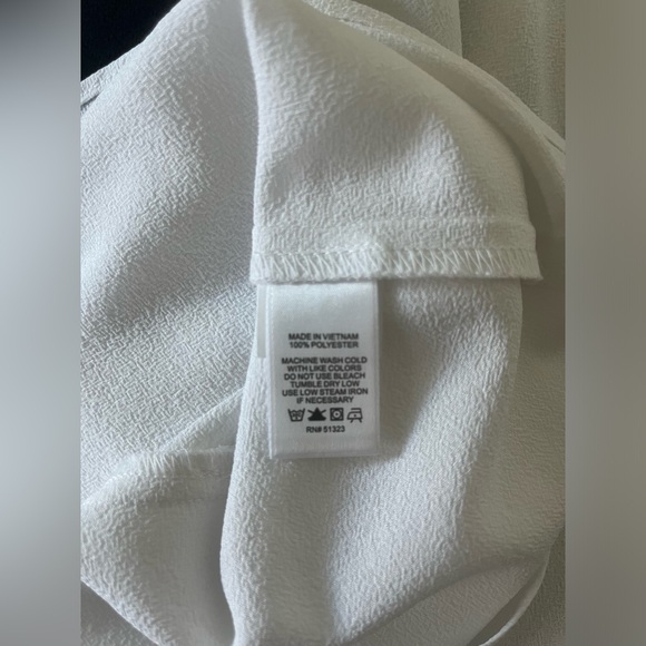 1. STATE Henry Flutter Sleeve Button Front Blouse - Size Large - Picture 6 of 6